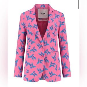 POM Amsterdam Blazer in Origami flower pink
